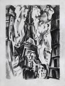 Tour D""""eiffel. - La Tour by Robert Delaunay