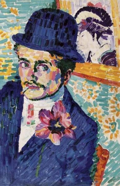 L'homme A La Tulipe (portrait De Jean Metzinger) - view 1