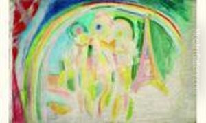 Les Trois Graces by Robert Delaunay