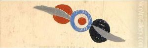 Etude D'helices Pour La Facade Du Palais De L'air 1936 -1937 by Robert Delaunay