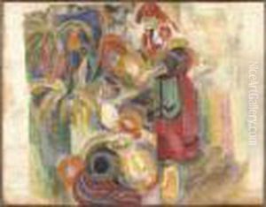 Etude Pour La Grande Portugaise 1915