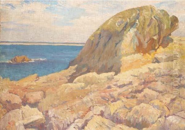 Paysage: Le Rocher Devant La Mer - view 1