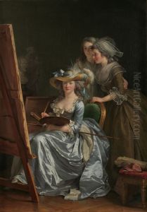 Portrait of Madame Labille-Guyard and Her Pupils