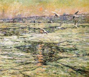 Blue Night by Ernest Lawson
