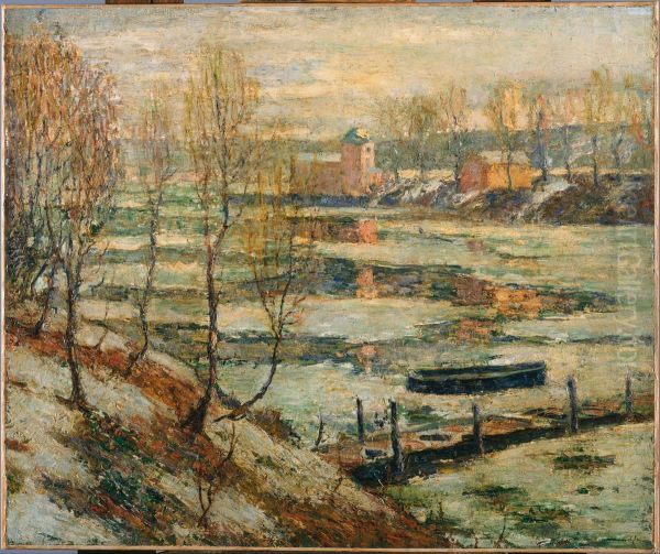 Ice in the River - view 1