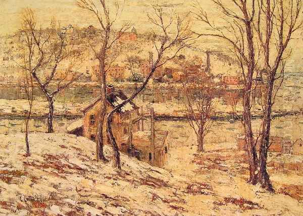 Winter on the Harlem River - view 1