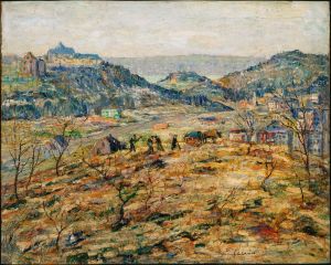 City Suburbs by Ernest Lawson
