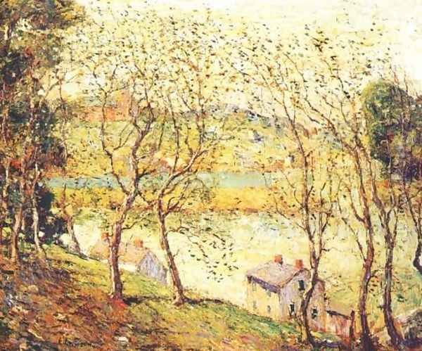 Springtime, Harlem River - view 1