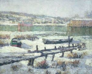 Snowbound Boats