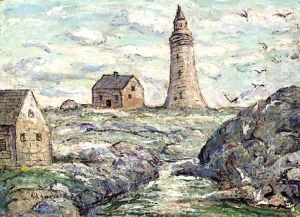 Lighthouse at Peggy's Cove, Nova Scotia