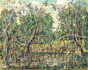 Florida Mangroves by Ernest Lawson