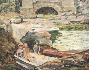 Playtime by Ernest Lawson