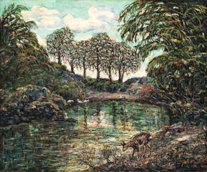 Landscape by Ernest Lawson