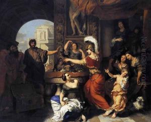 Achilles Discovered among the Daughters of Lycomedes c. 1685 by Gerard de Lairesse