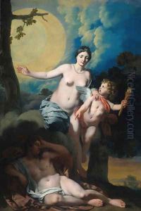 Diana and Endymion c. 1680 by Gerard de Lairesse