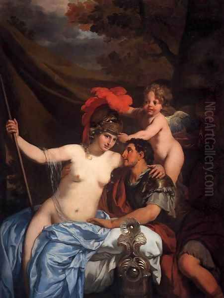 Odysseus and Calypso - view 1