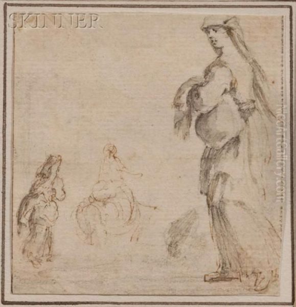 Female Figure Studies - view 1