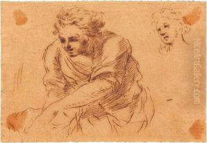 Studio Di Figura Maschile by Stefano della Bella