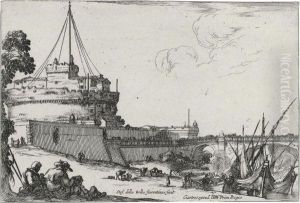 Figures And Landscapes by Stefano della Bella