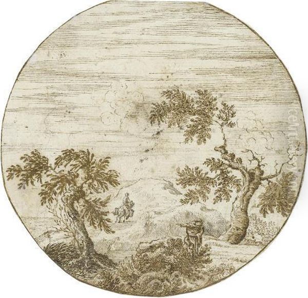 Landscape With Two Riders - view 1