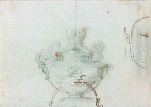 Projet De Vase by Stefano della Bella