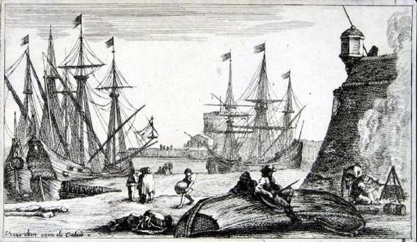 Vue D'un Coin De Calais - view 1