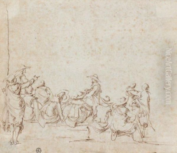 Groupe De Personnages - view 1