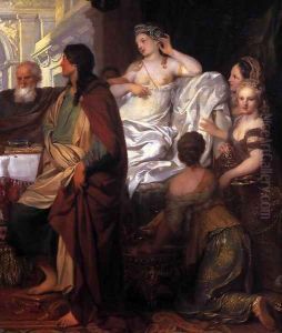 Cleopatra's Banquet (detail) by Gerard de Lairesse
