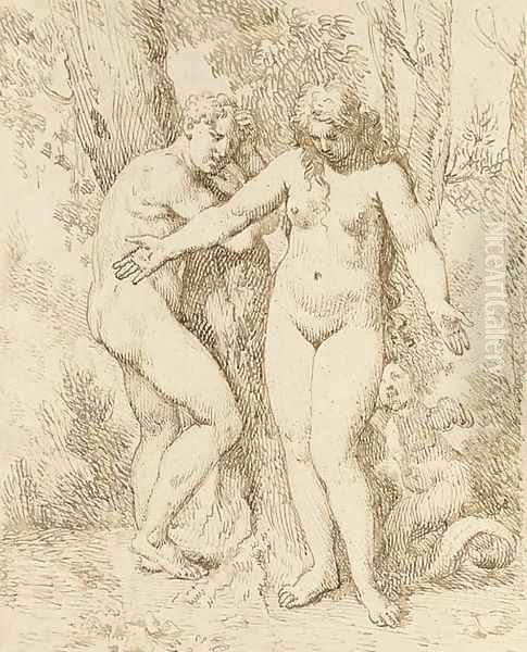 Adam and Eve - view 1
