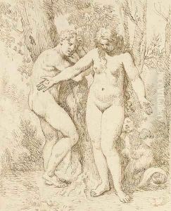 Adam and Eve by Gerard de Lairesse