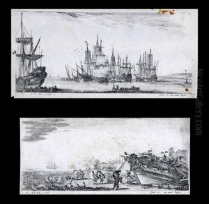 Marine Scenes by Stefano della Bella