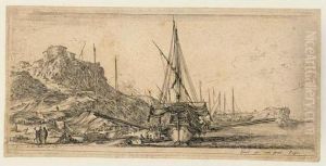 A Sea Landscape With A Port A Sea Landscape With A Port