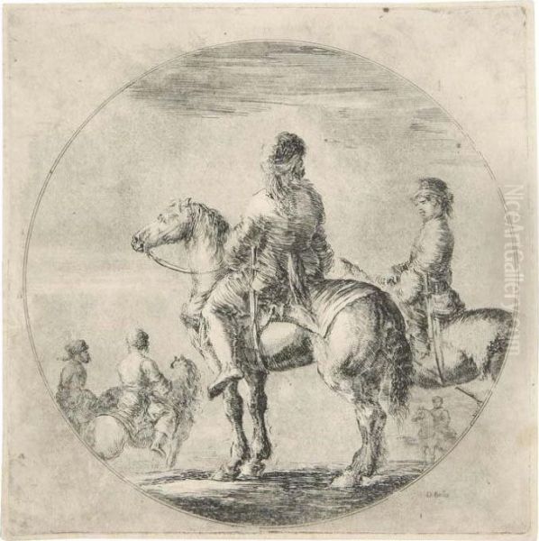 Deux Cavaliers Polonais - view 1