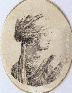Testa Di Sultana Testa Di Giovane Con Turbante Testa Di Sultana Testa Di Giovane Con Turbante