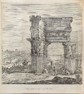 Le Temple De La Concorde Et Le Forum Romanum (de Visme 835)