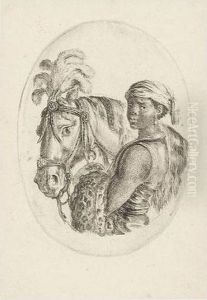 An Early 18th Century Album Of His Etchings by Stefano della Bella