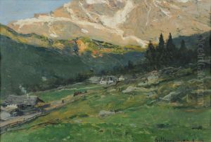 Paesaggio Montano by Lorenzo Delleani