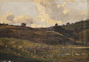 Paesaggio Collinare by Lorenzo Delleani