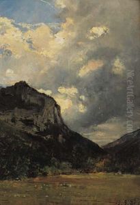 Carosello Di Nubi by Lorenzo Delleani