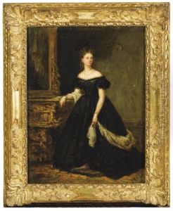 La Bella Rosin by Lorenzo Delleani