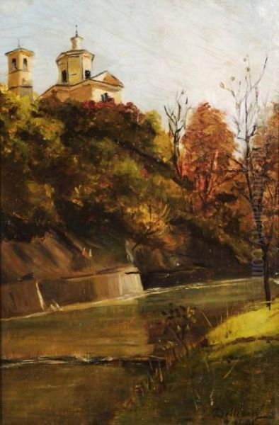 Scuola Di Paesaggio Con Fiume - view 1