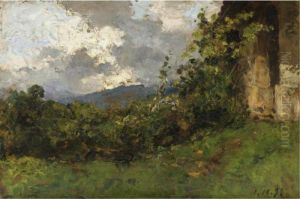 San Bernardo A Pollone by Lorenzo Delleani