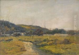 Paesaggio Autunnale by Lorenzo Delleani
