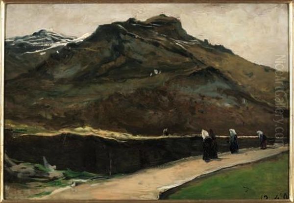"strada Sotto Le Cime" 12.4.96 - view 1