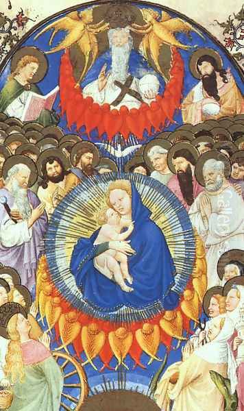 Belles Heures de Duc du Berry -Folio 218- Heavenly Host 1408-09 - view 1