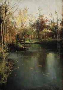 "stagno A Novembre (morozzo)" 23.11.1906