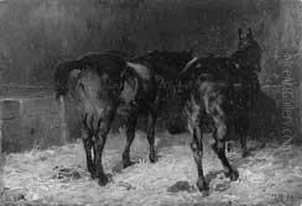 <luci E Ombre Nella Scuderia> 1891 - view 1