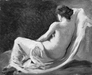 <posa Di Schiena> 1859/60 by Lorenzo Delleani