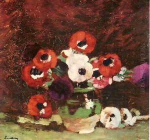 Anemona Flowers, 1908 by Stefan Luchian