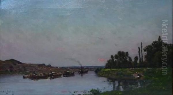 Peniches Et Lavandieres Sur Les Bords De L'yonne - view 1
